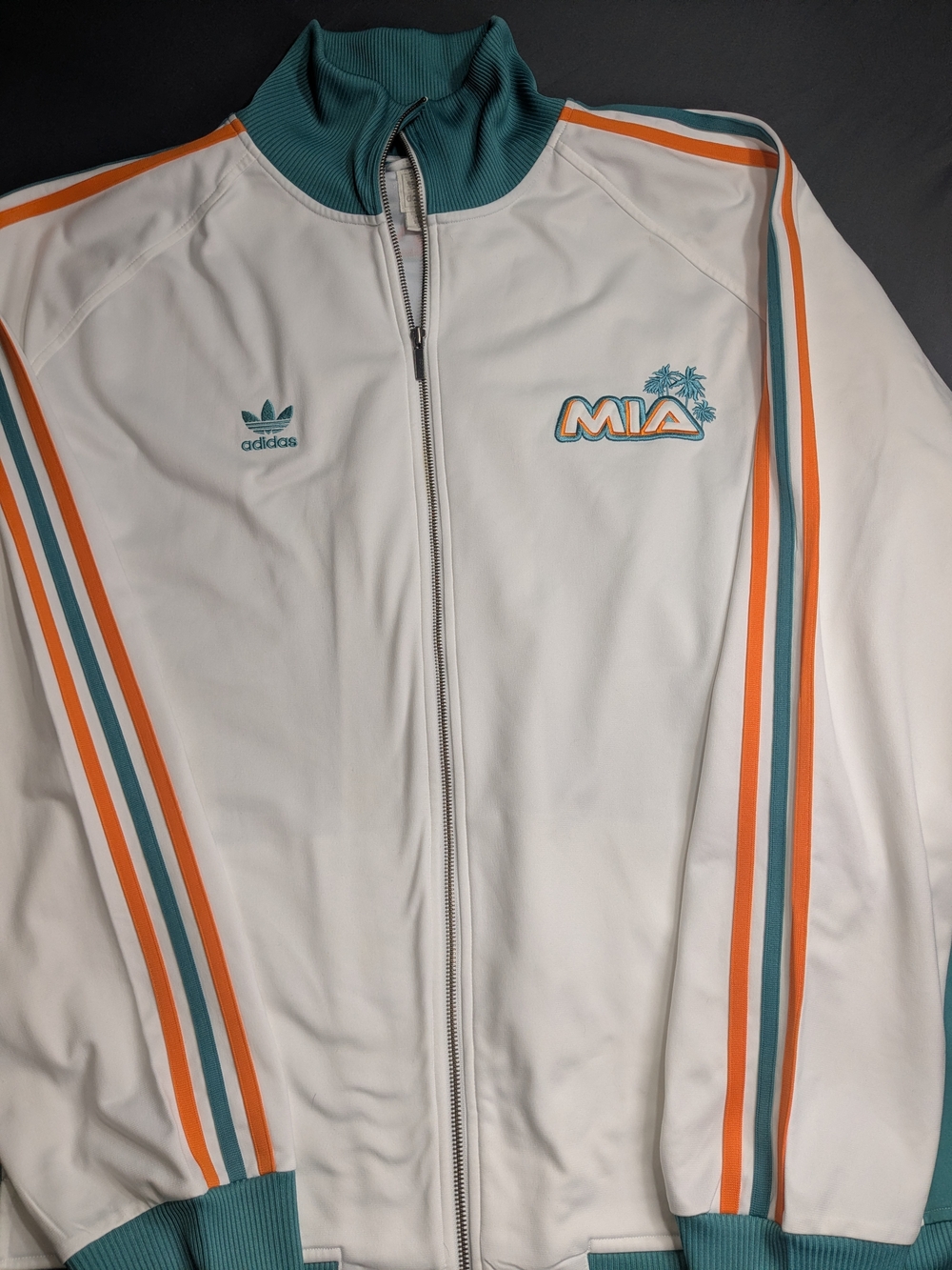 Very Rare Adidas Originals Miami City Series Jacket Firebird Track Top Mens 3XL - Picture 3 of 11